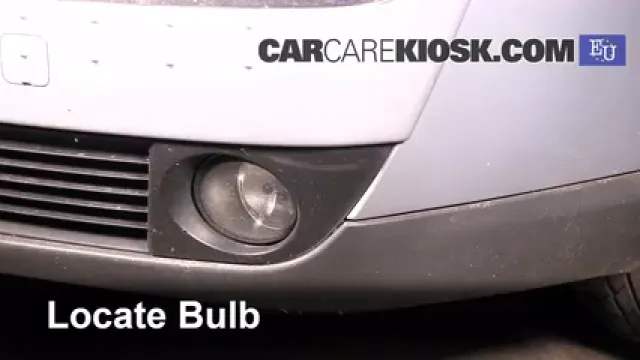 2002 Renault Vel Satis 2.0T 2.0L 4 Cyl. Turbo Lights Fog Light (replace bulb)